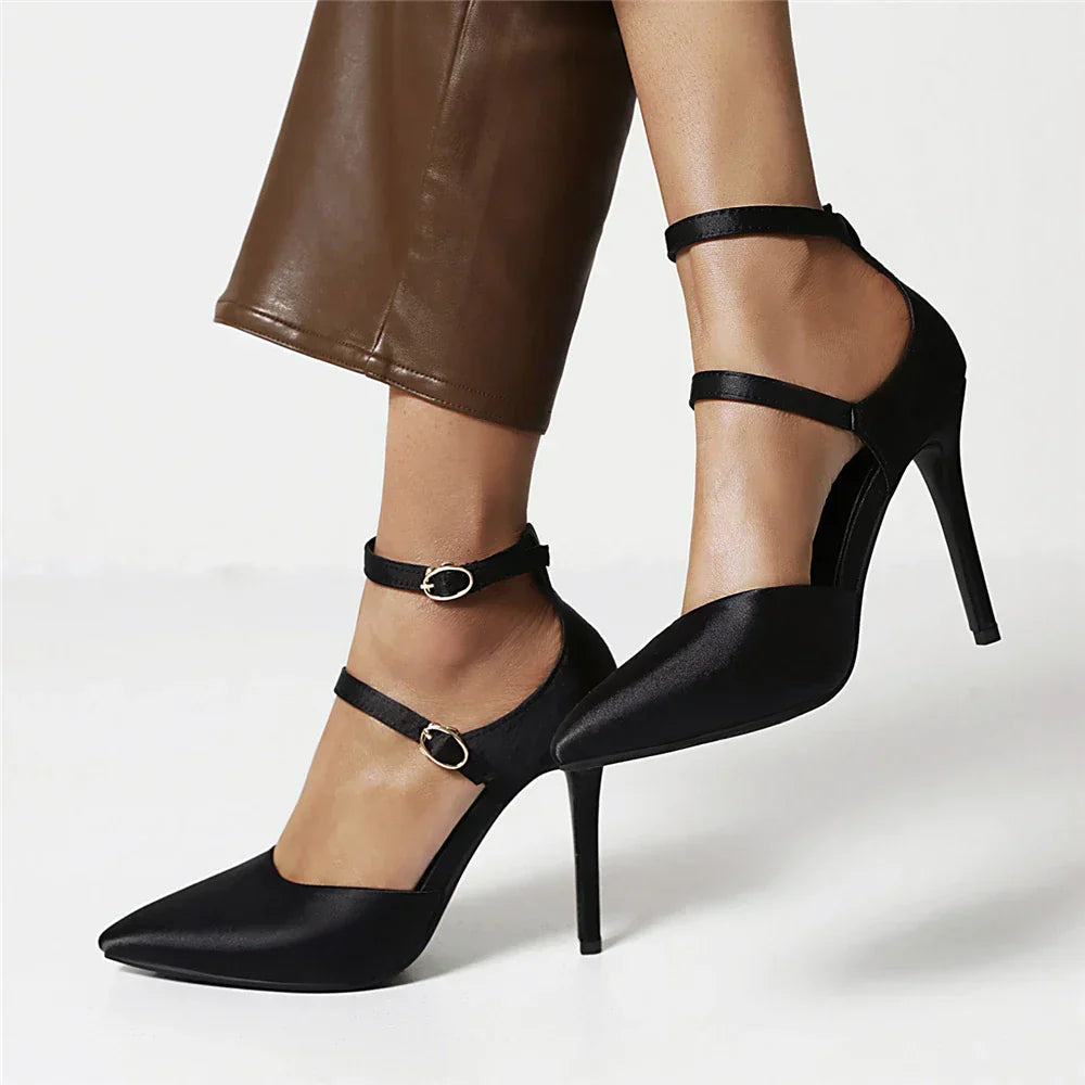 Escarpins Stiletto en Satin Elysia