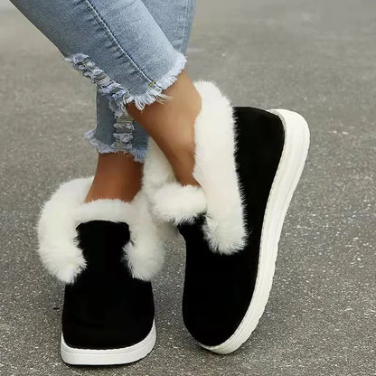 Bottes Fausse Fourrure Alpine