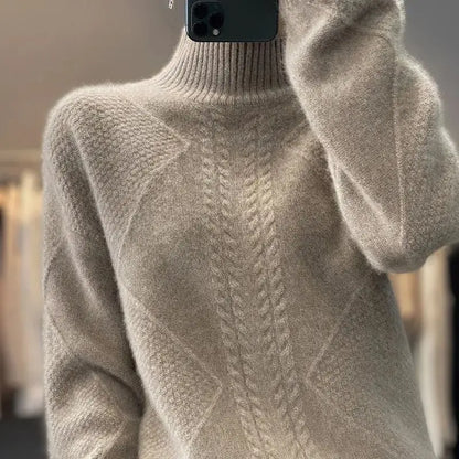 Pull en Maille Brossée Elara