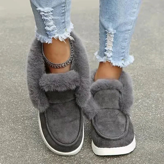 Bottes Fausse Fourrure Alpine