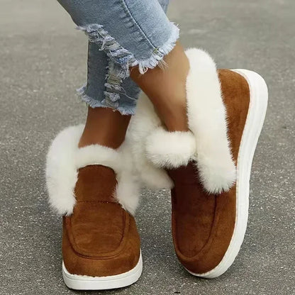 Bottes Fausse Fourrure Alpine