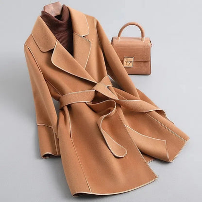 Manteau en Laine Marlene