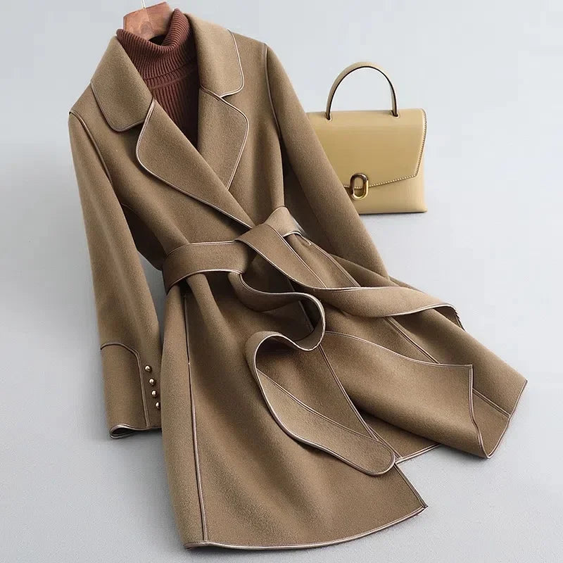 Manteau en Laine Marlene