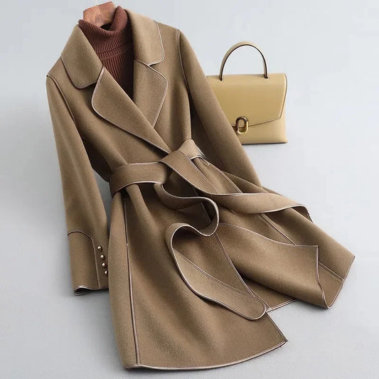 Manteau en Laine Marlene