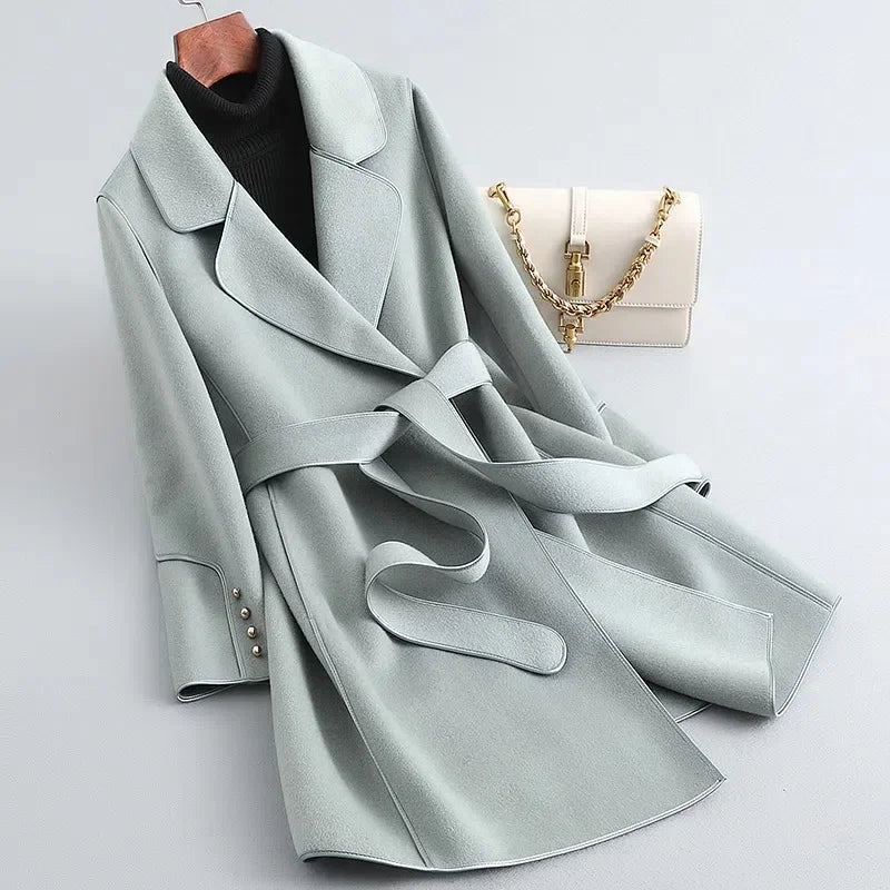 Manteau en Laine Marlene