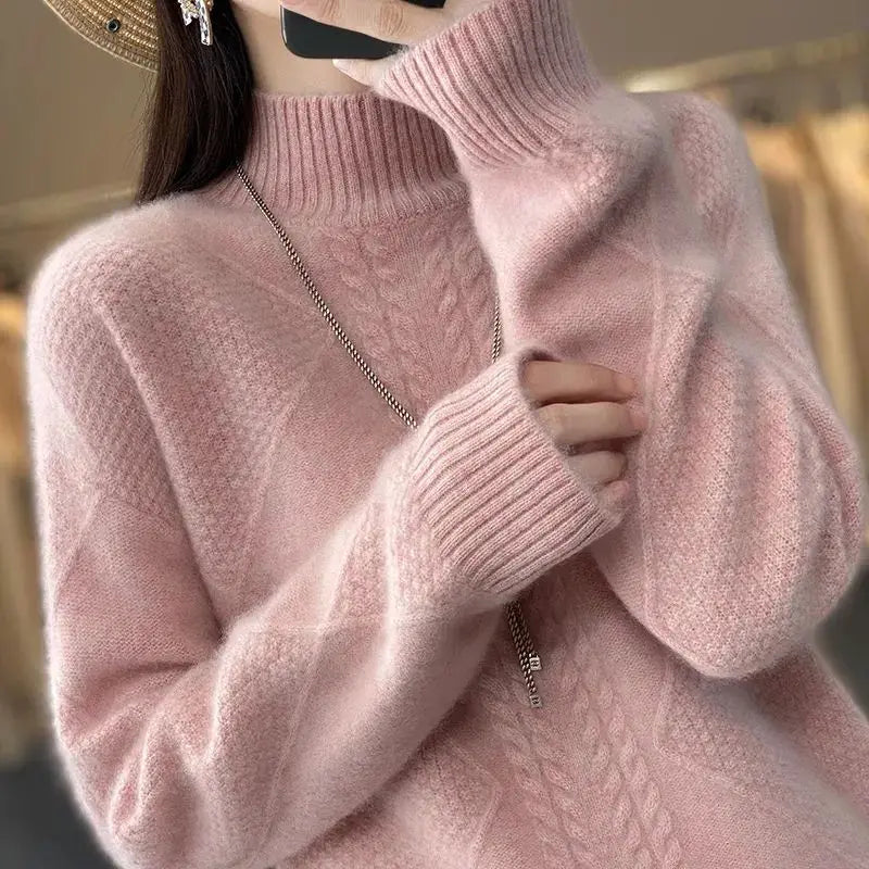 Pull en Maille Brossée Elara