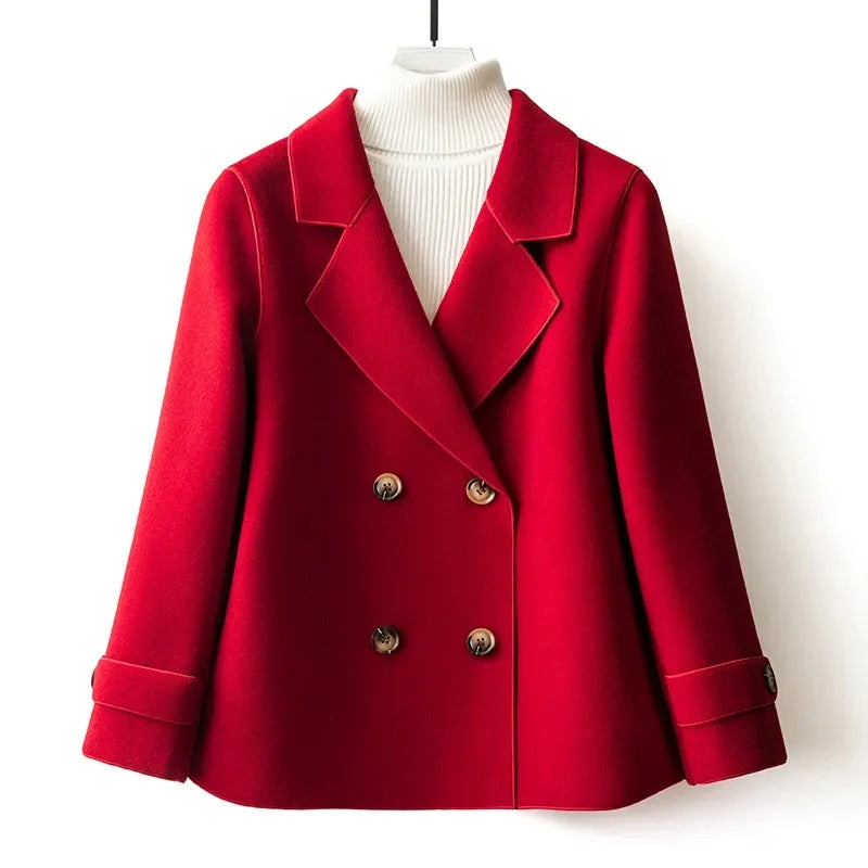 Manteau en Laine Elara