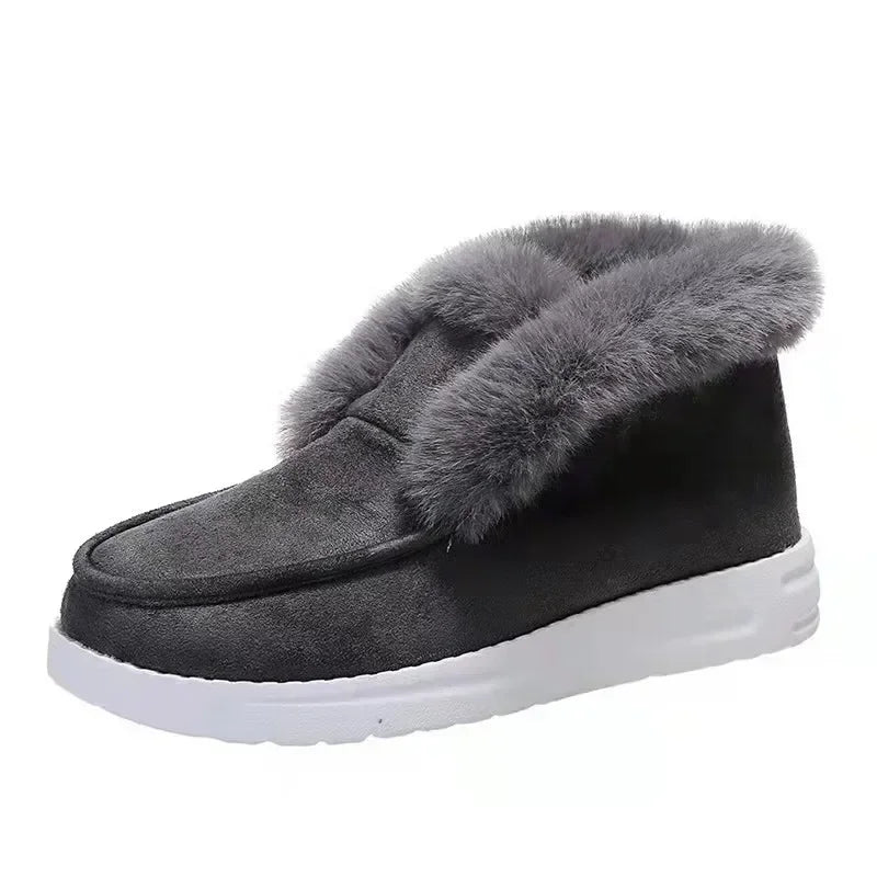 Bottes Fausse Fourrure Alpine