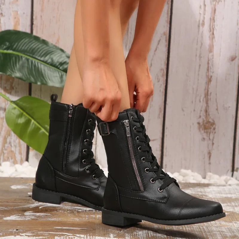 Bottines Combat Terra