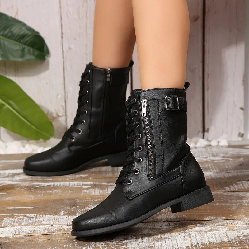 Bottines Combat Terra