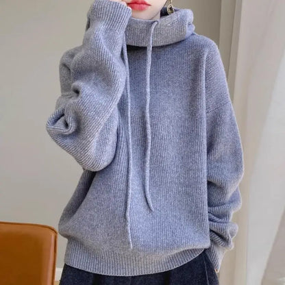 Sweat à Capuche en Maille Sophie
