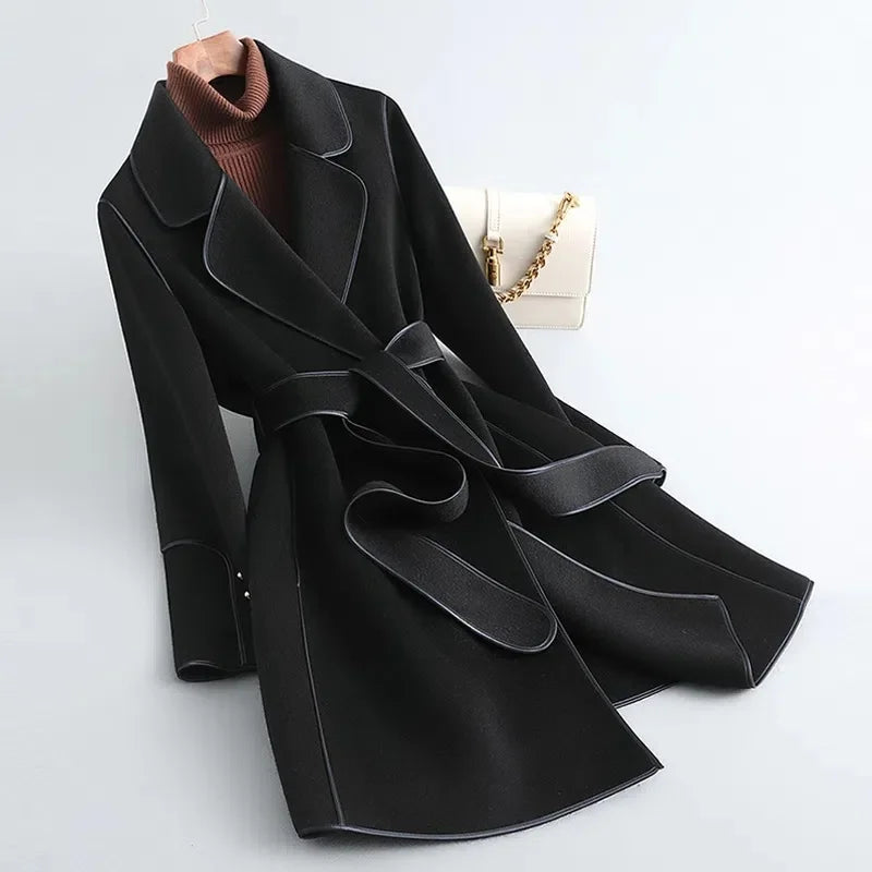 Manteau en Laine Marlene