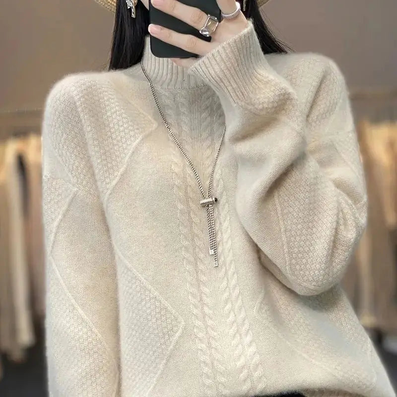 Pull en Maille Brossée Elara
