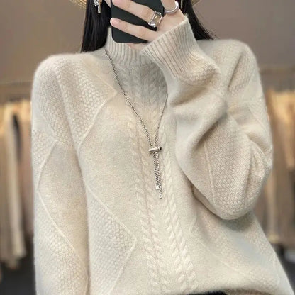 Pull en Maille Brossée Elara